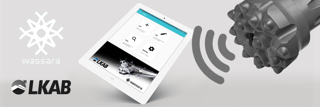 LKAB Wassara app och rfid