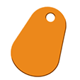 Krypto keyfob orange