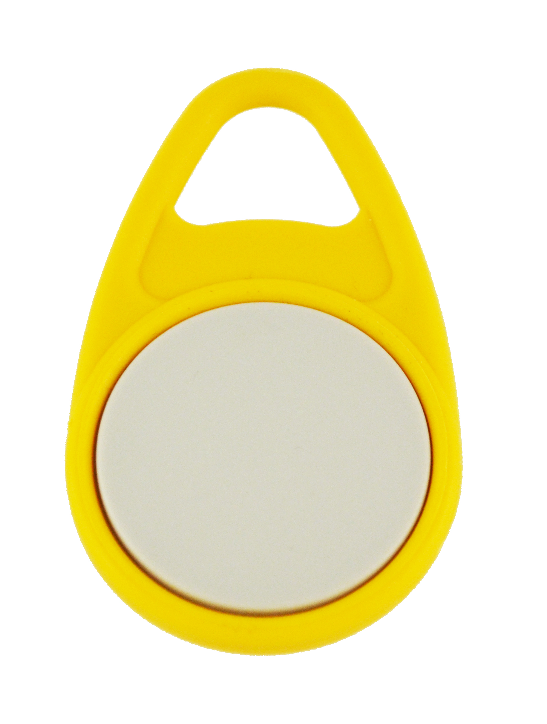 Keyfob Teardrop yellow