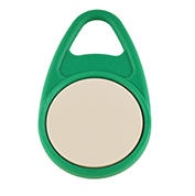 Keyfob Teardrop green