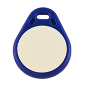 Keyfob Tearshape blue
