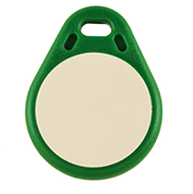 Keyfob Tearshape green