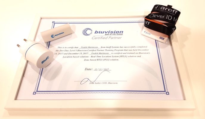 Bluvision Certifierad Partner Areff Systems AB