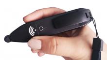 Solid single RFID reader pen