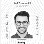 ID06 2.0 kort Areff Systems AB